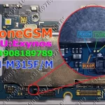 M315F UFS ISP PINOUT