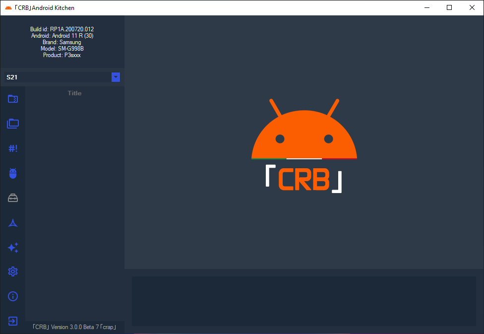 crb android kitchen