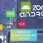 HONOR X8A CRT LX3 ISP EMMC PINOUT