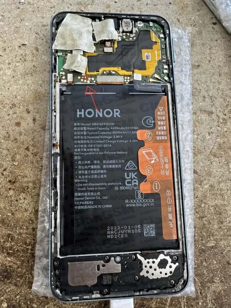 Honor X8a restoint