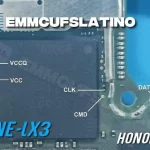 HONOR X6 VNE LX3 ISP EMMC PINOUT
