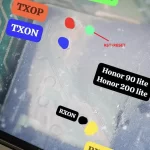 HONOR 90 LITE CPU PINOUT CON RESET