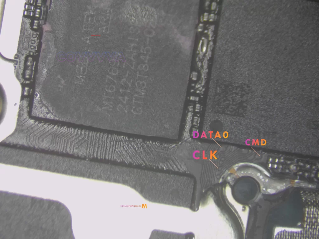 Honor X6b isp Pinout