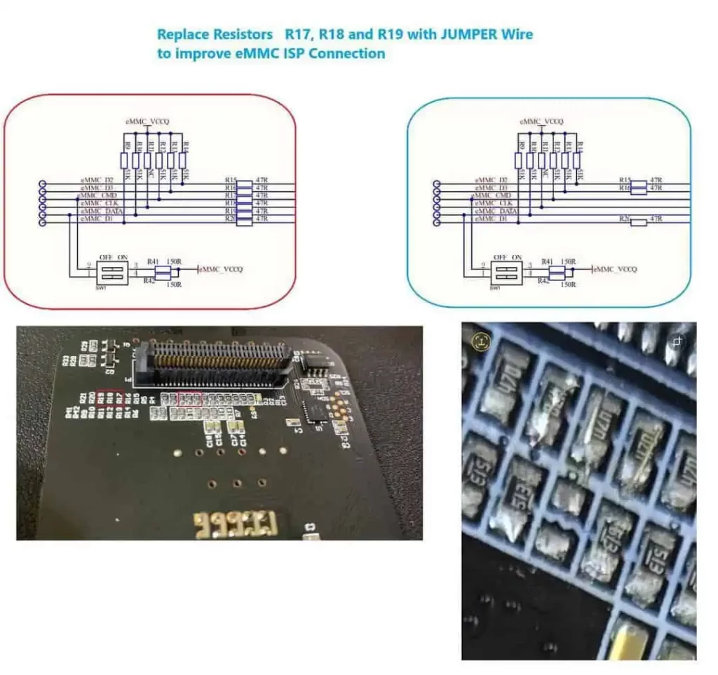 MODIFICACION ADAPTADOR FLASH64