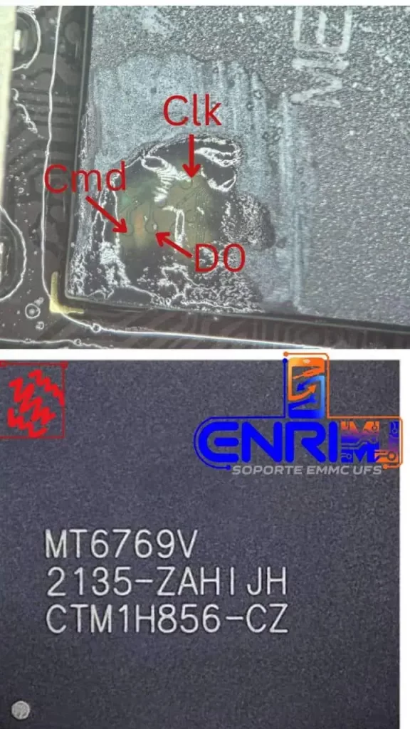 MT6769V CPU ISP PINOUT