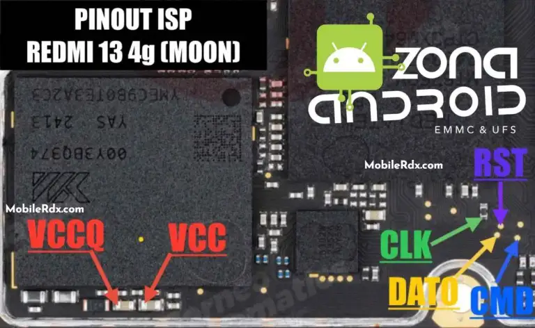 Redmi 13 4g Moon Pinout