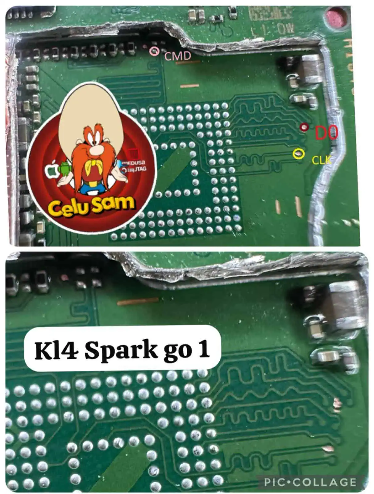 Tecno Spark Go 1 (KL4) — Pinout ISP